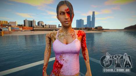 Girl - zumbis do jogo Resident Evil para GTA San Andreas