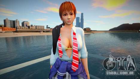 Kasumi - Spring School Wear para GTA San Andreas