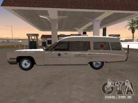 Cadillac Fleetwood Wagon 1970 Ambulance para GTA San Andreas