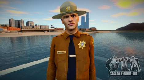 Xerife HD csher para GTA San Andreas