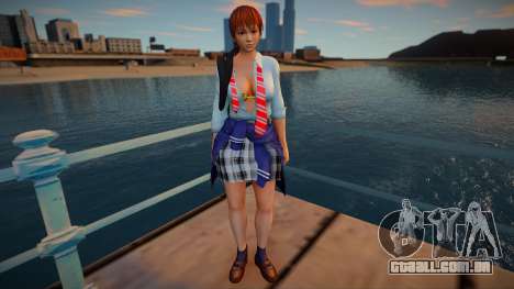 Kasumi - Spring School Wear para GTA San Andreas