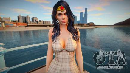 DC Wonder Woman Gust Mashup Swimwear para GTA San Andreas
