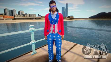 Man clothing style of the United States from GTA para GTA San Andreas
