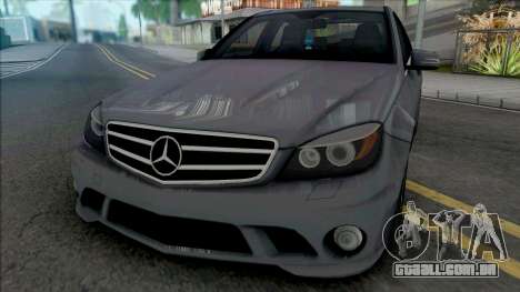 Mercedes-Benz C63 AMG (W204) 2010 [IVF VehFuncs] para GTA San Andreas