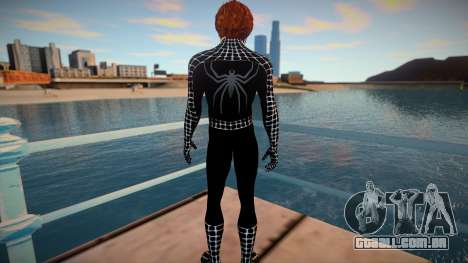 Spiderman 2007 (Black-Unmask) v1 para GTA San Andreas