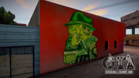 Gangster Spongebob Graffiti para GTA San Andreas
