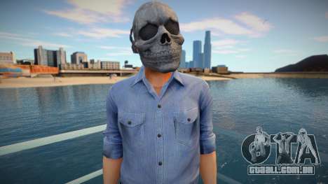 Skull man from GTA Online para GTA San Andreas