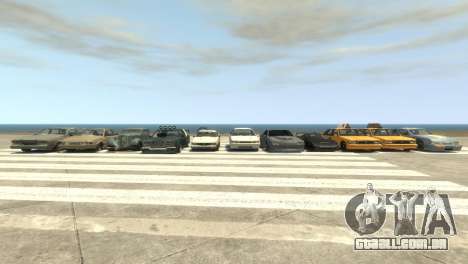 Pacote de veículos SA para GTA 4