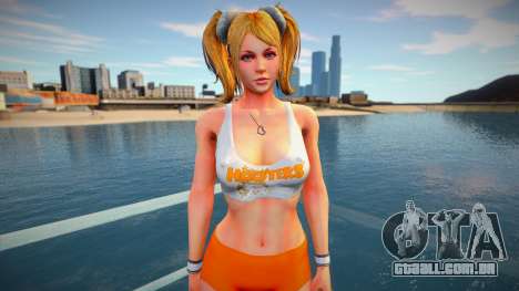 Juliet Starling Hooters from Lollipop Chainsaw para GTA San Andreas