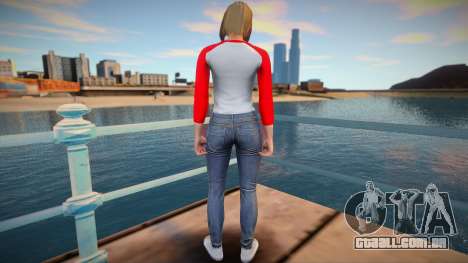 Garota de jeans cinza de GTA Online para GTA San Andreas