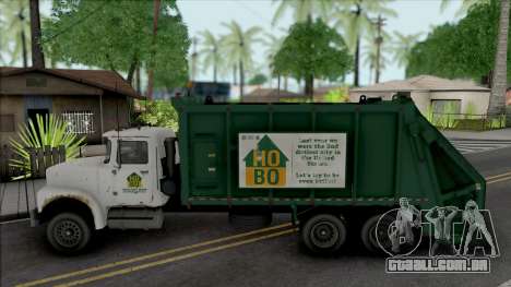 GTA V Brute Tipper Trash para GTA San Andreas