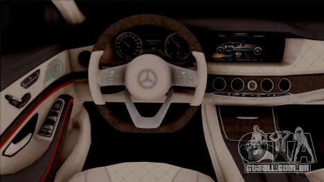 Mercedes-Maybach S650 Black-Red Tuning para GTA San Andreas