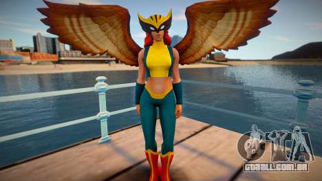 Hawkgirl from DC Legends para GTA San Andreas