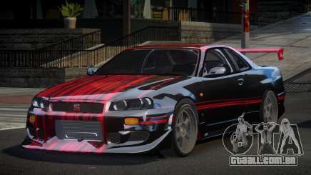 Nissan Skyline R34 PSI-S S7 para GTA 4