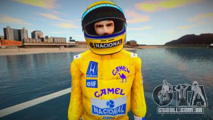 Ayrton Senna Lotus Camel Skin para GTA San Andreas