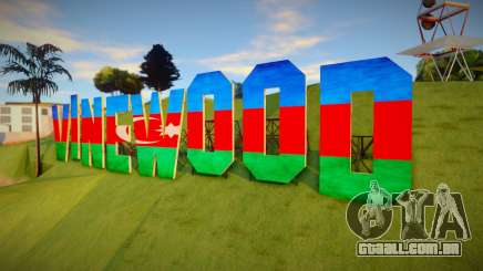 Vinewood Azerbaijan Flag para GTA San Andreas