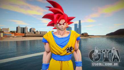Goku God Red para GTA San Andreas