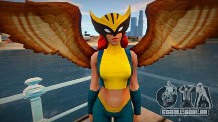 Hawkgirl from DC Legends para GTA San Andreas