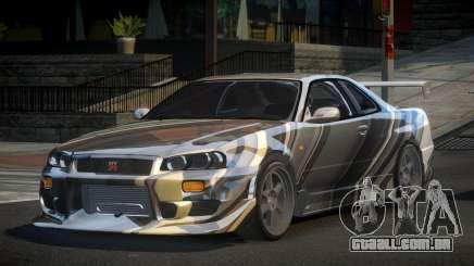 Nissan Skyline R34 PSI-S S2 para GTA 4