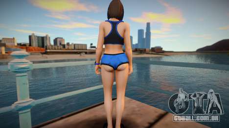 Samantha Samsung Assistant Virtual Sport Gym v1 para GTA San Andreas