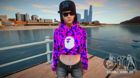 GTA Online Female Assistant Diva Outfit para GTA San Andreas