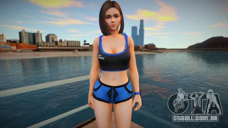 Samantha Samsung Assistant Virtual Sport Gym v1 para GTA San Andreas