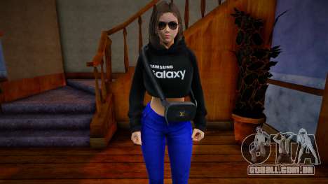 Samantha Samsung Assistant Virtual Casual cro v3 para GTA San Andreas