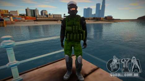 Improved Swat skin para GTA San Andreas