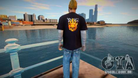 Biker Devil Wear para GTA San Andreas