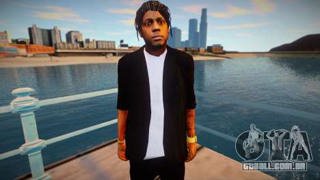 Lil Wayne next version para GTA San Andreas