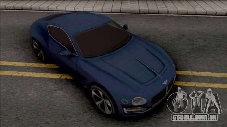 Bentley EXP 10 Speed 6 2015 para GTA San Andreas