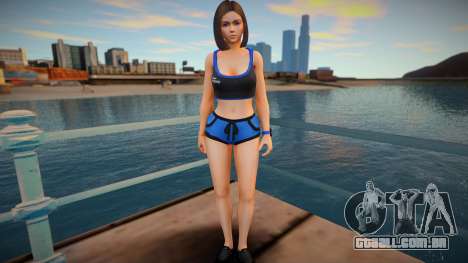 Samantha Samsung Assistant Virtual Sport Gym v1 para GTA San Andreas