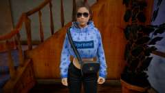 Samantha Samsung Assistant Virtual - Hoodie v3 para GTA San Andreas