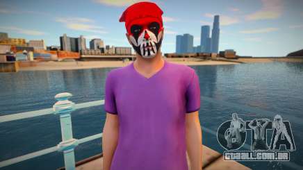 Cara maquiado do GTA Online para GTA San Andreas