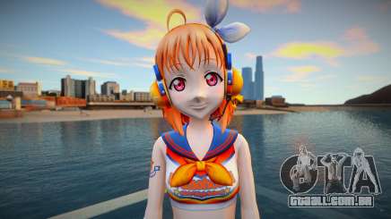 Chikacheerleader - Love Live Aqours Happiness C para GTA San Andreas