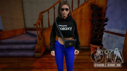 Samantha Samsung Assistant Virtual Casual cro v3 para GTA San Andreas
