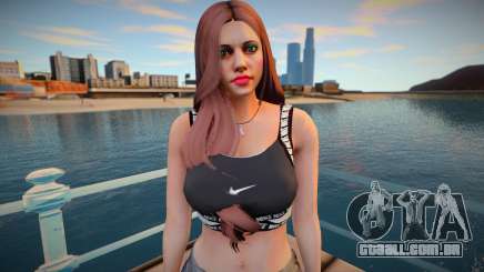 GTA Online Skin Ramdon Female 9 Fashion Casual para GTA San Andreas