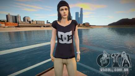 Garota com piercings para GTA San Andreas