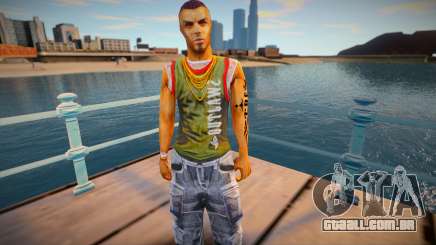 Personagem do jogo Crime Life - Gang Wars para GTA San Andreas