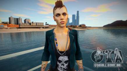 Skin Clara Lille Watch Dogs para GTA San Andreas