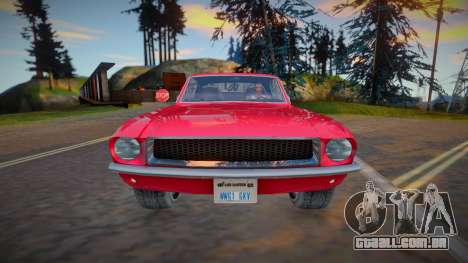 Ford Mustang Fastback 1968 (good model) para GTA San Andreas