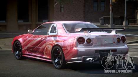 Nissan Skyline R34 GS-U S3 para GTA 4