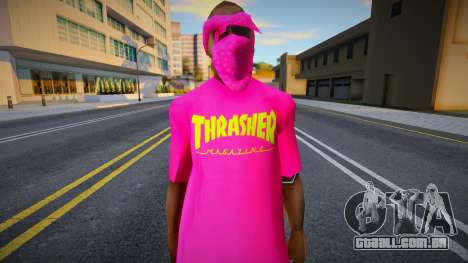 Ballas 1 - Trasher para GTA San Andreas