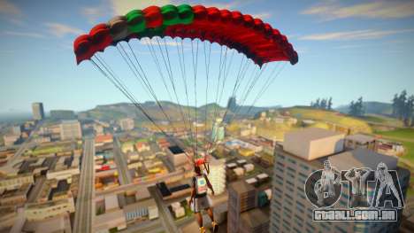 Remastered parachute para GTA San Andreas
