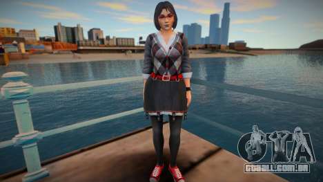 Momiji Student para GTA San Andreas