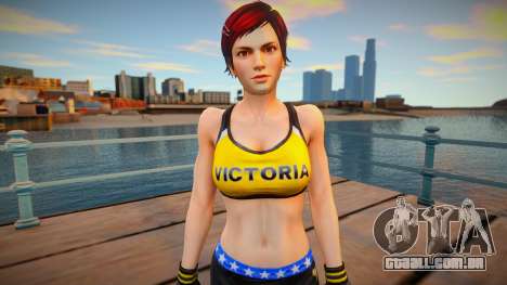 Dead Or Alive 5 - Mila (Costume 4) 3 para GTA San Andreas