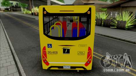 Busscar Optimuss para GTA San Andreas