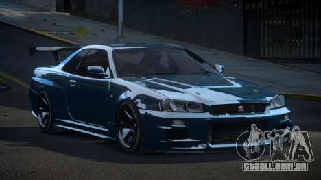 Nissan Skyline R34 PSI Qz para GTA 4