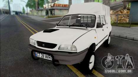 Dacia 1307 Double Cab Van para GTA San Andreas