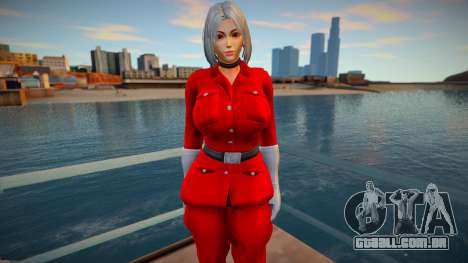 KOF Soldier Girl Different 6 - Red 4 para GTA San Andreas